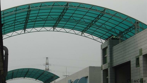 陽光板拱形屋頂 陽光板拱形屋頂